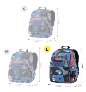 MOCHILA ACUARELA 6JP