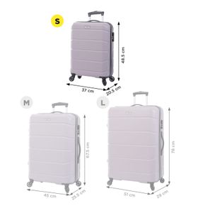 MALETA DE VIAJE 360 RAYATTA S M2X