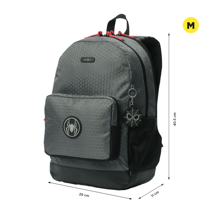 MOCHILA-SPIDER-BLACK-M-8C2
