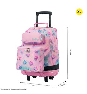 MOCHILA RUE VARAL GLITTER 1KB