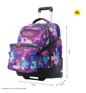 MOCHILA RUE BUJE GLITTER 5Q6