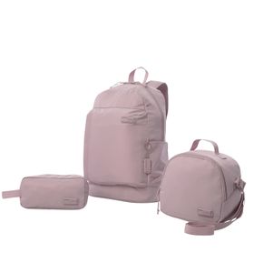 KIT X 3 MOCHILA + LONCHERA + MULTIUSO YUNO M5E